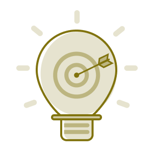lightbulb bullseye